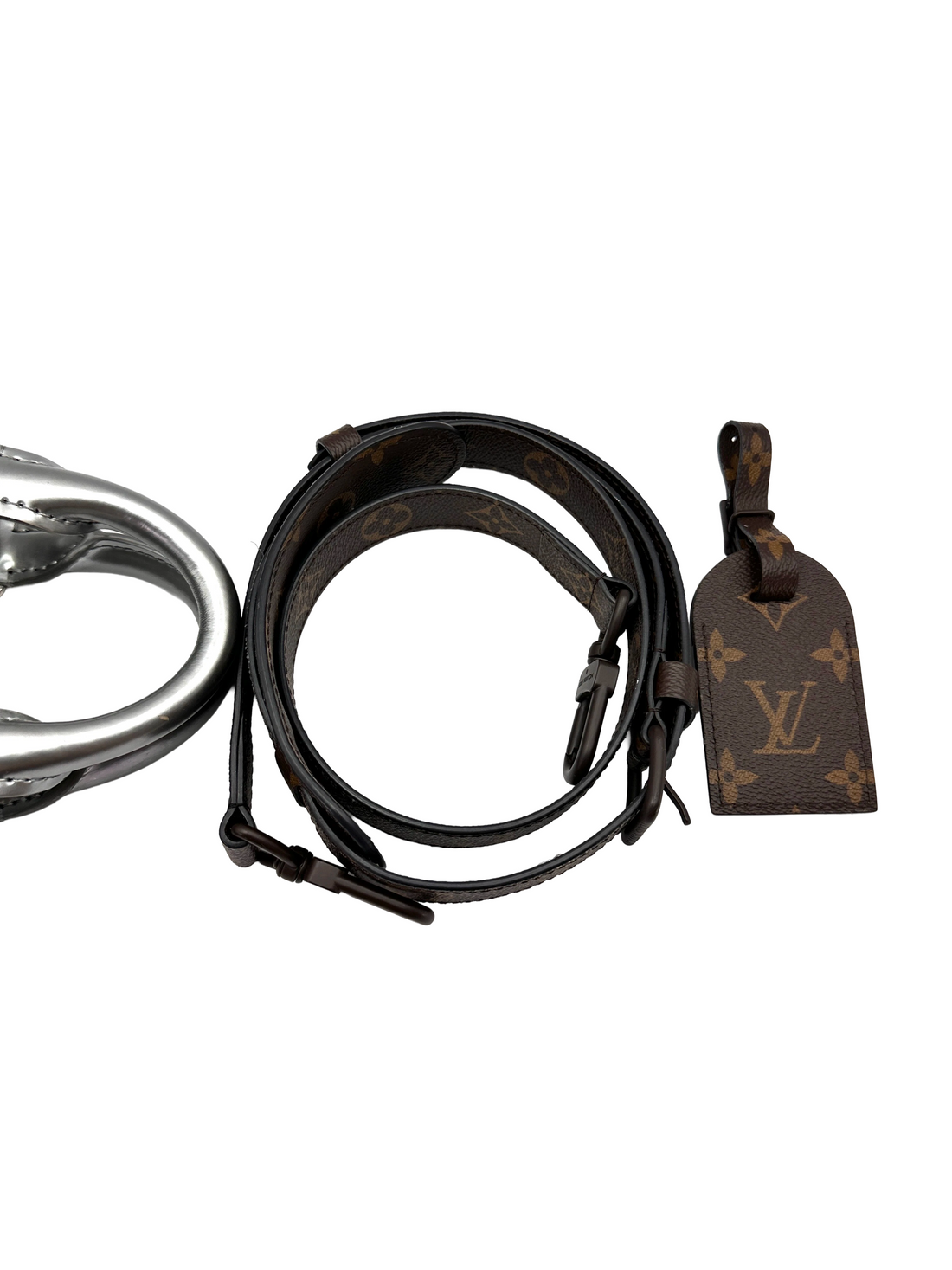 Louis Vuitton Keepall25 Monogram Metallic Nebula Mirror Bag LV3405