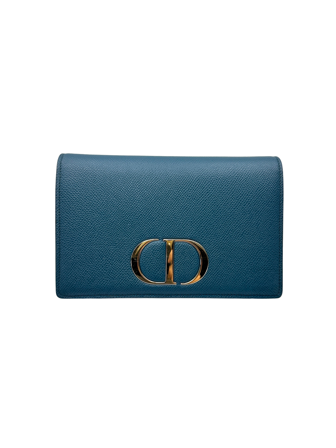 Christian Dior 30 Montaigne Navy Leather Shoulder Bag DR961