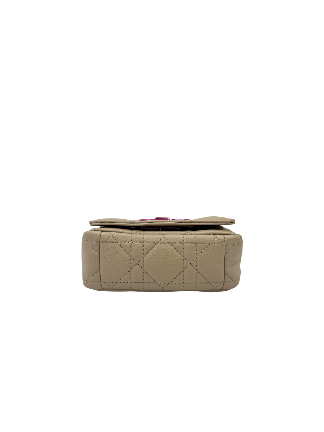 Christian Dior Caro Beige Cannage Leather Shoulder Bag DR963