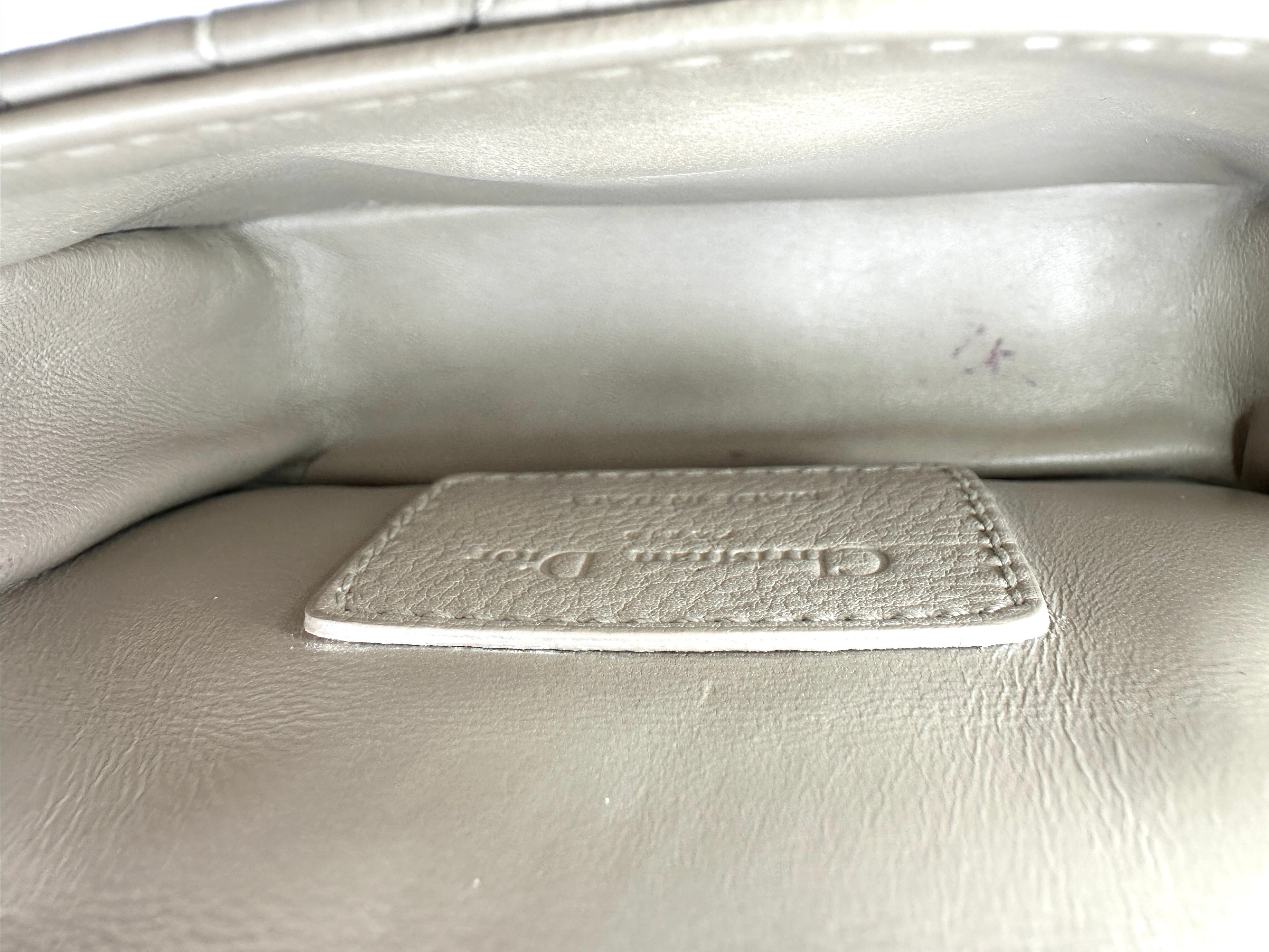 Christian Dior Caro Beige Cannage Leather Shoulder Bag DR963
