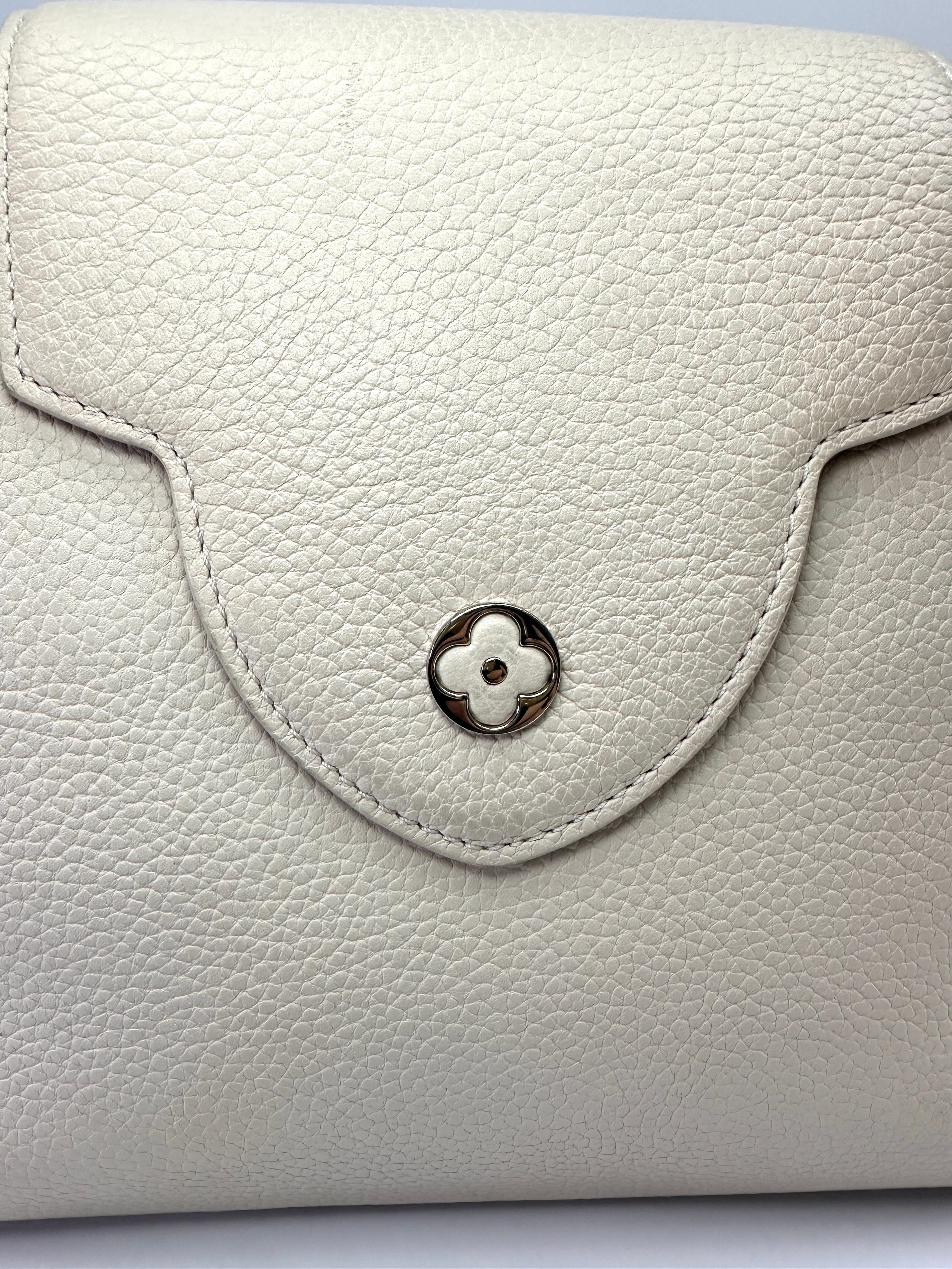 Louis Vuitton Capucines Grey Taurillon Leather Python Handle Bag LV3409