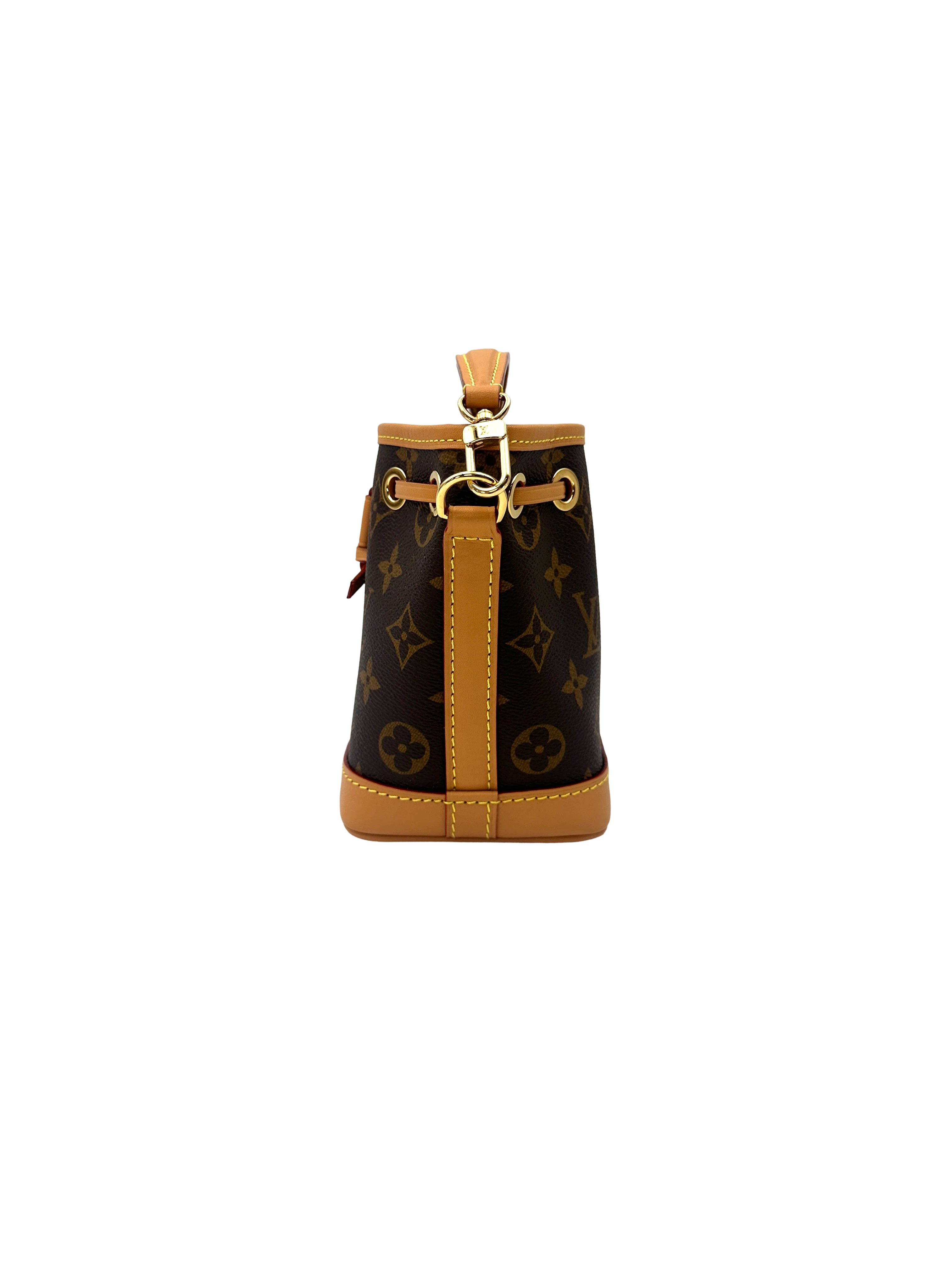Louis Vuitton Nano Noe Monogram Canvas Bucket Bag LV3408
