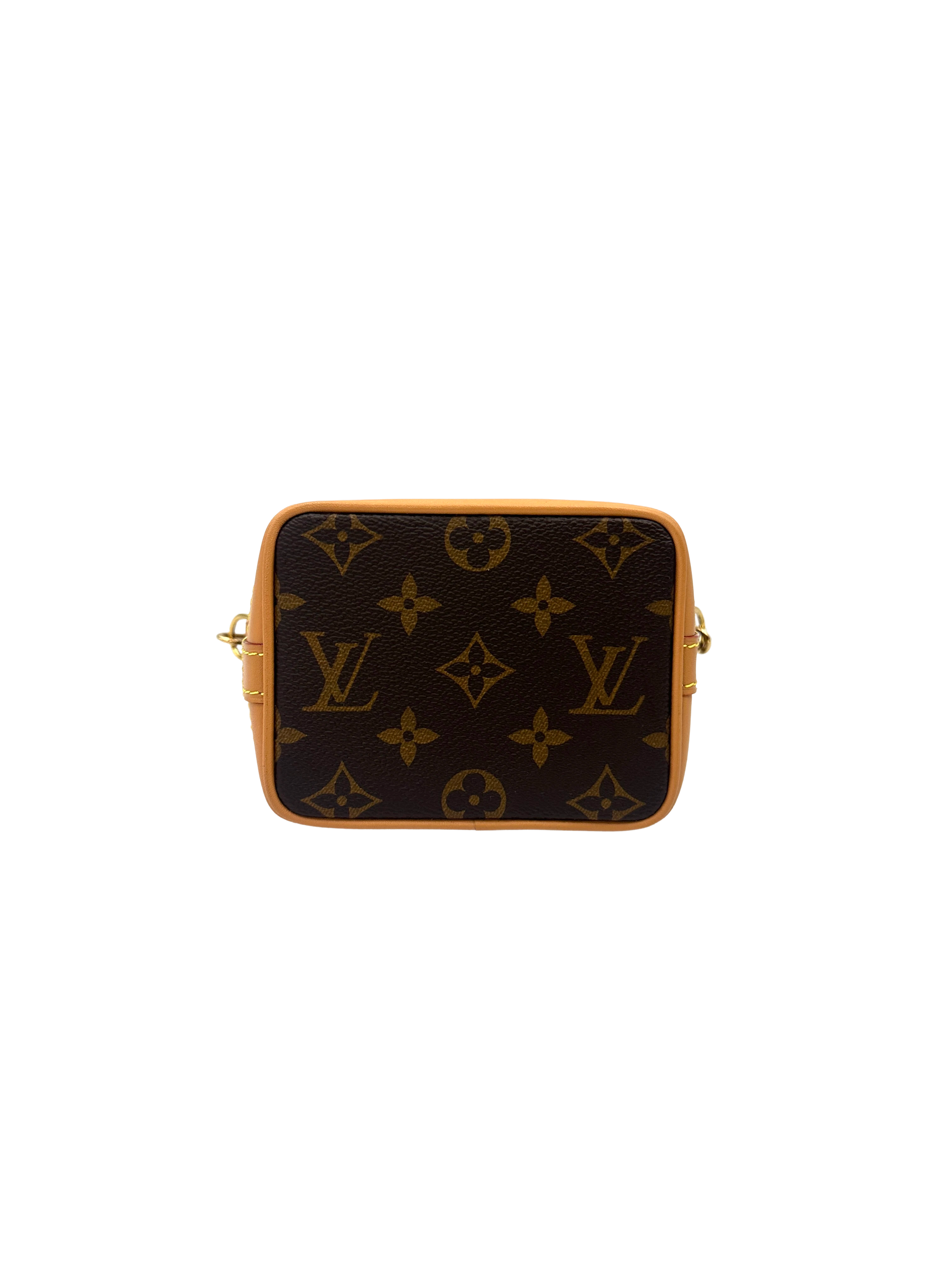 Louis Vuitton Nano Noe Monogram Canvas Bucket Bag LV3408