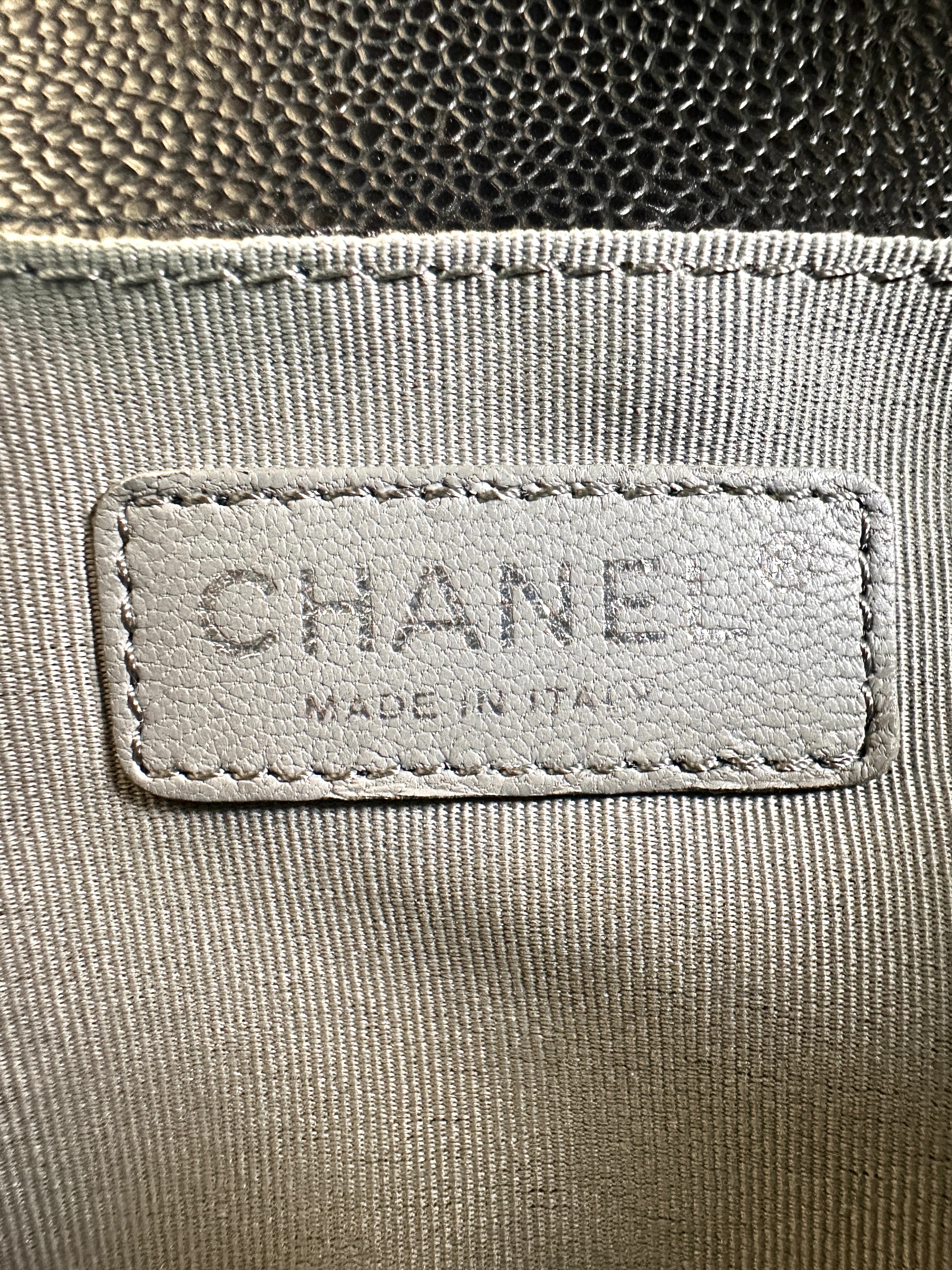 Chanel LeBoy Black Quilted Leather Flap Bag With Silver Buckle(16***09) CC2624