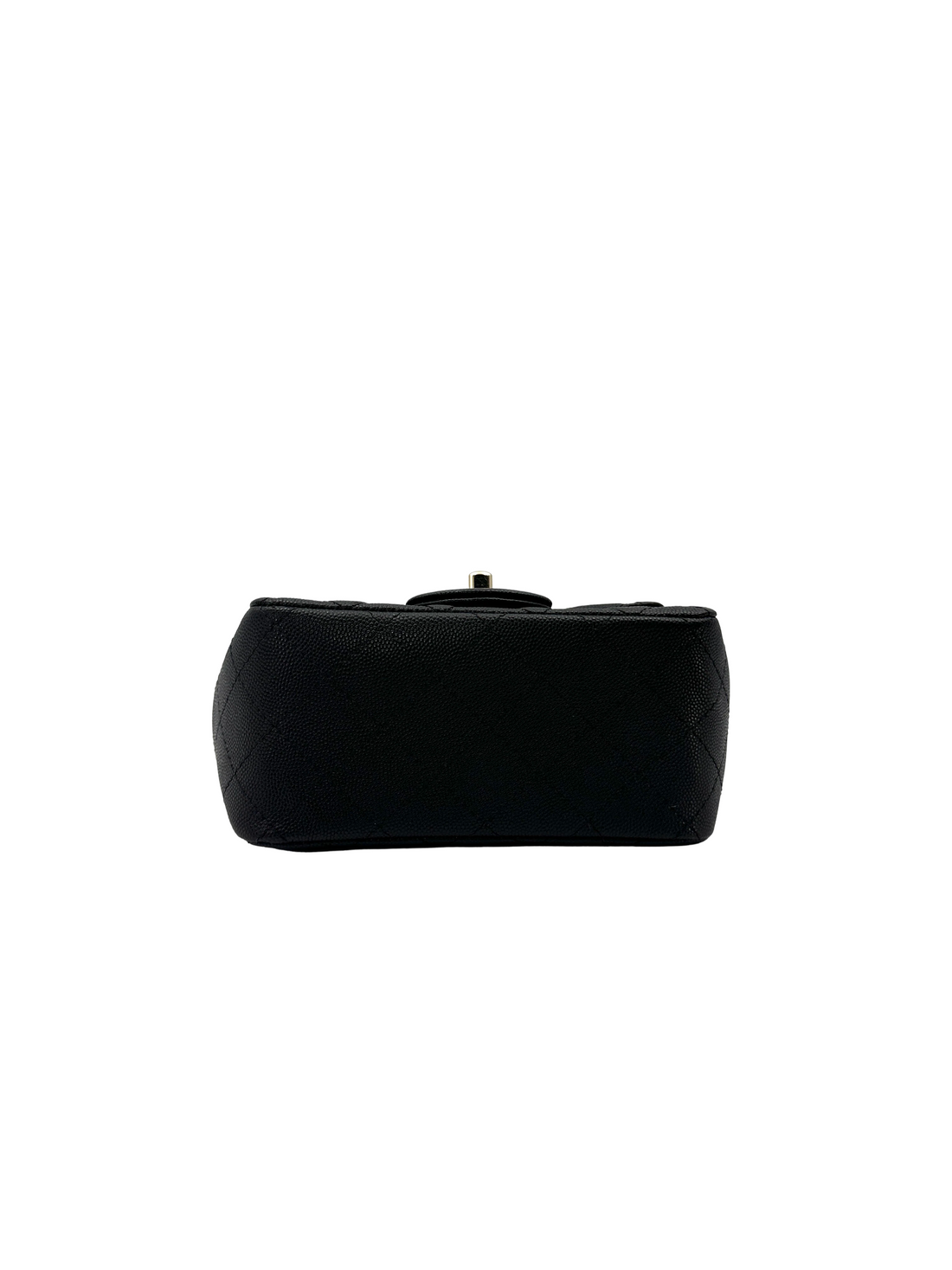 Chanel Classic Flap Black Quilted Leather Mini Shoulder Bag(14***91) CC2626