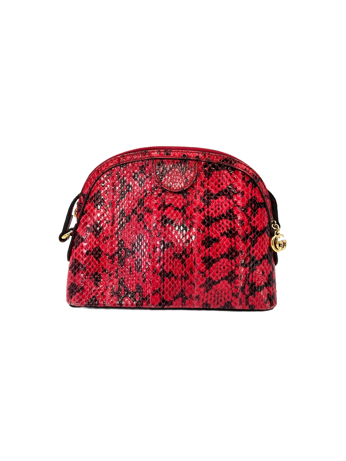 Gucci Ophidia Red Python Leather Shoulder Bag GG1392