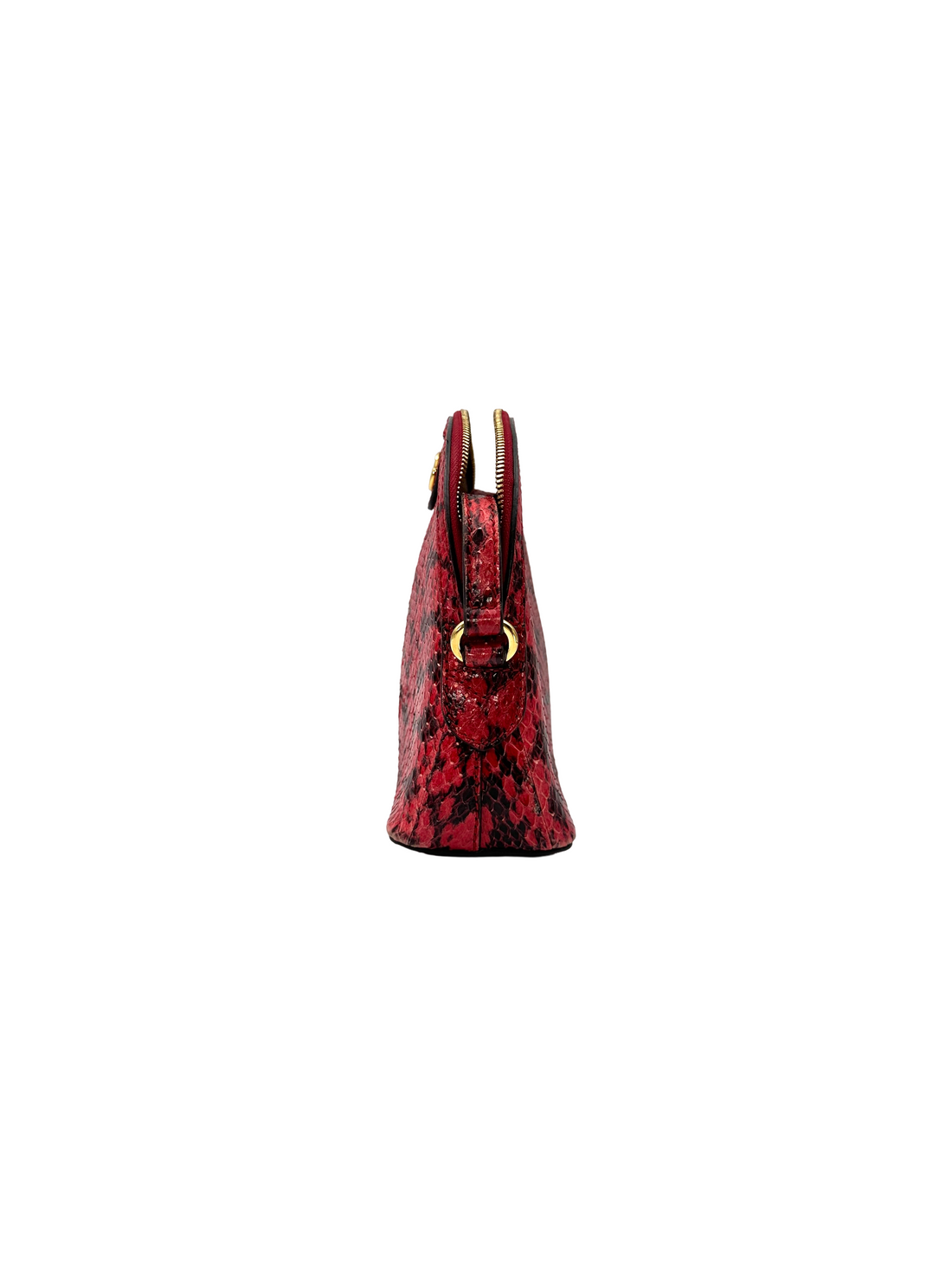 Gucci Ophidia Red Python Leather Shoulder Bag GG1392
