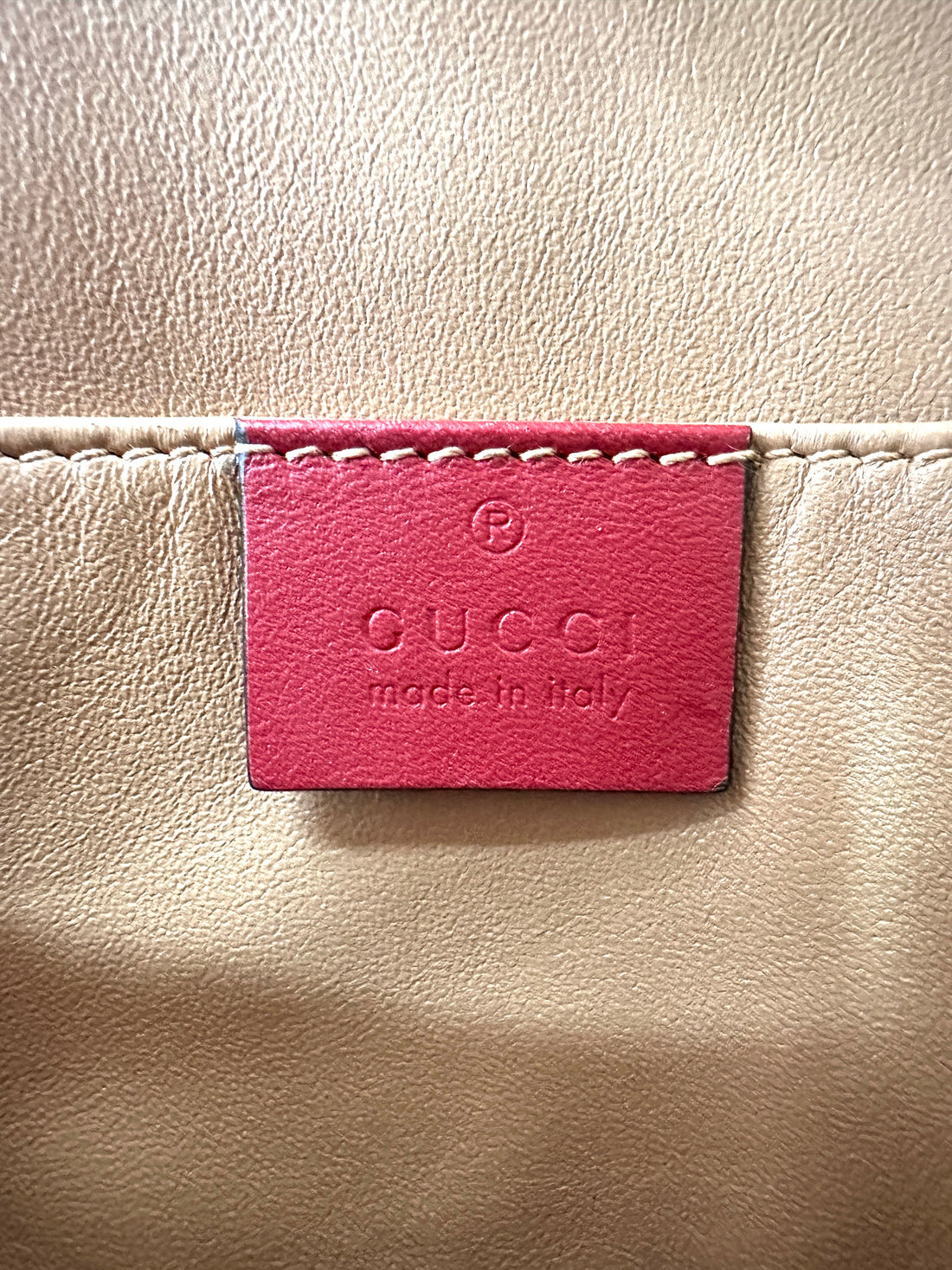 Gucci Ophidia Red Python Leather Shoulder Bag GG1392