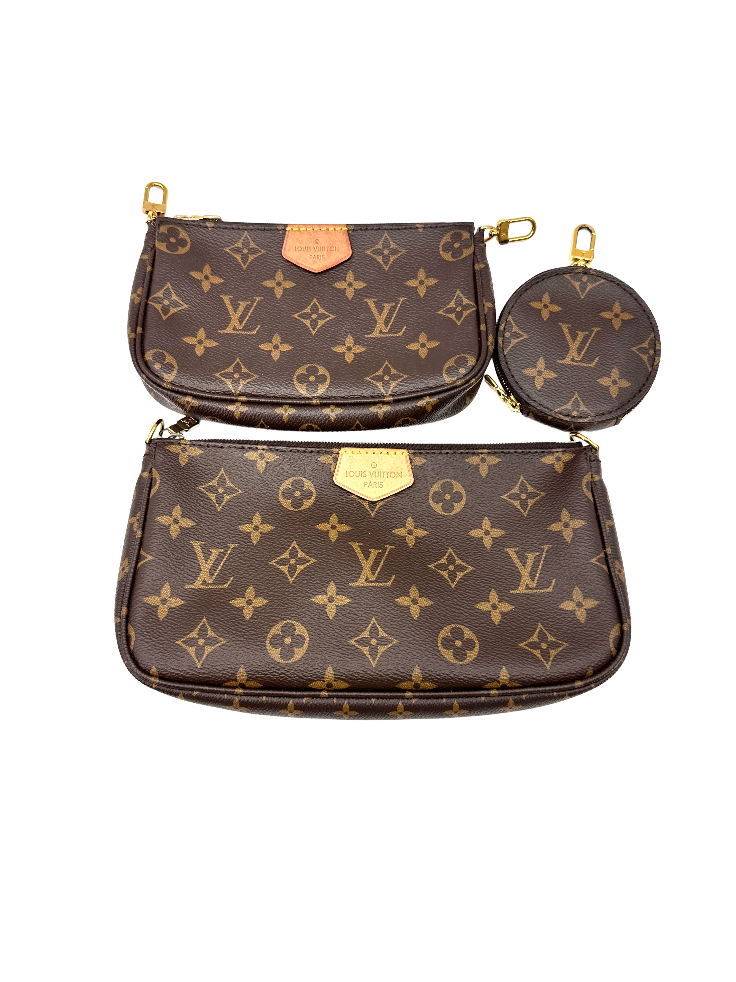 Louis Vuitton Brown Monogram Canvas Multi Pochette Accessoires LV3411