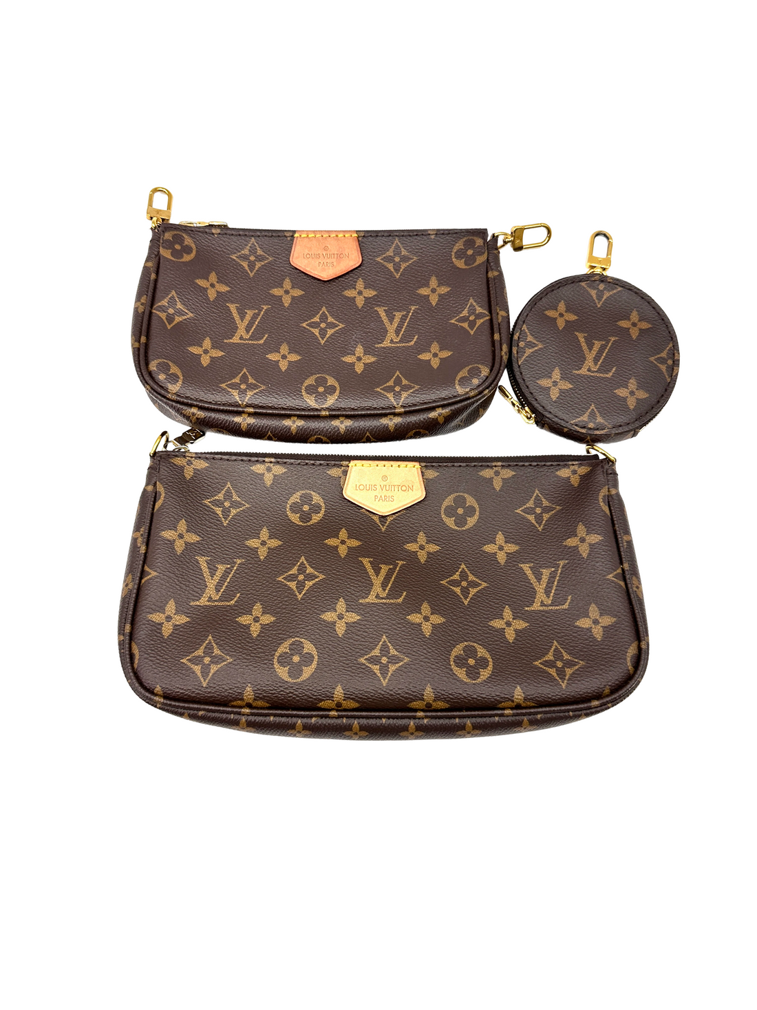 Louis Vuitton Brown Monogram Canvas Multi Pochette Accessoires LV3411