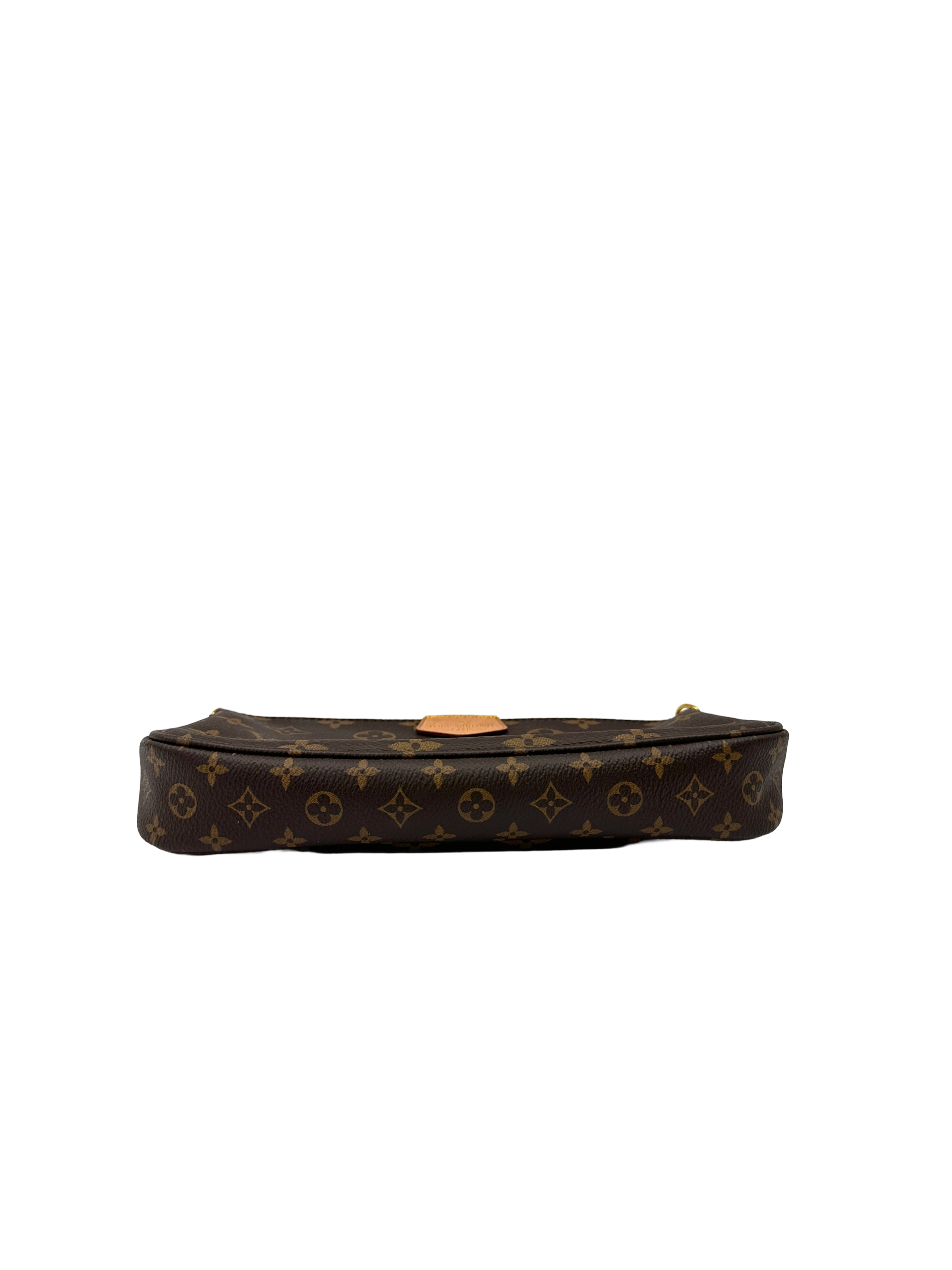 Louis Vuitton Brown Monogram Canvas Multi Pochette Accessoires LV3411