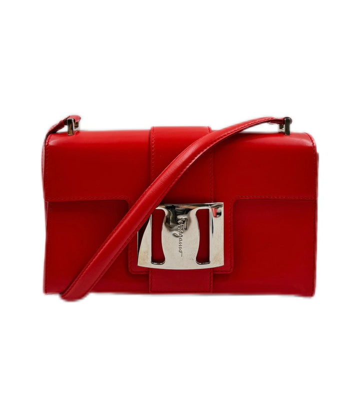 Ferragamo Red Shoulder Bag