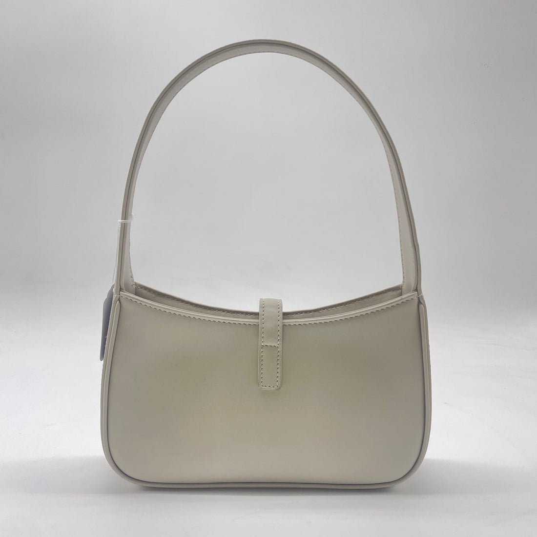 Saint Laurent Leather Hobo Mini White SL81
