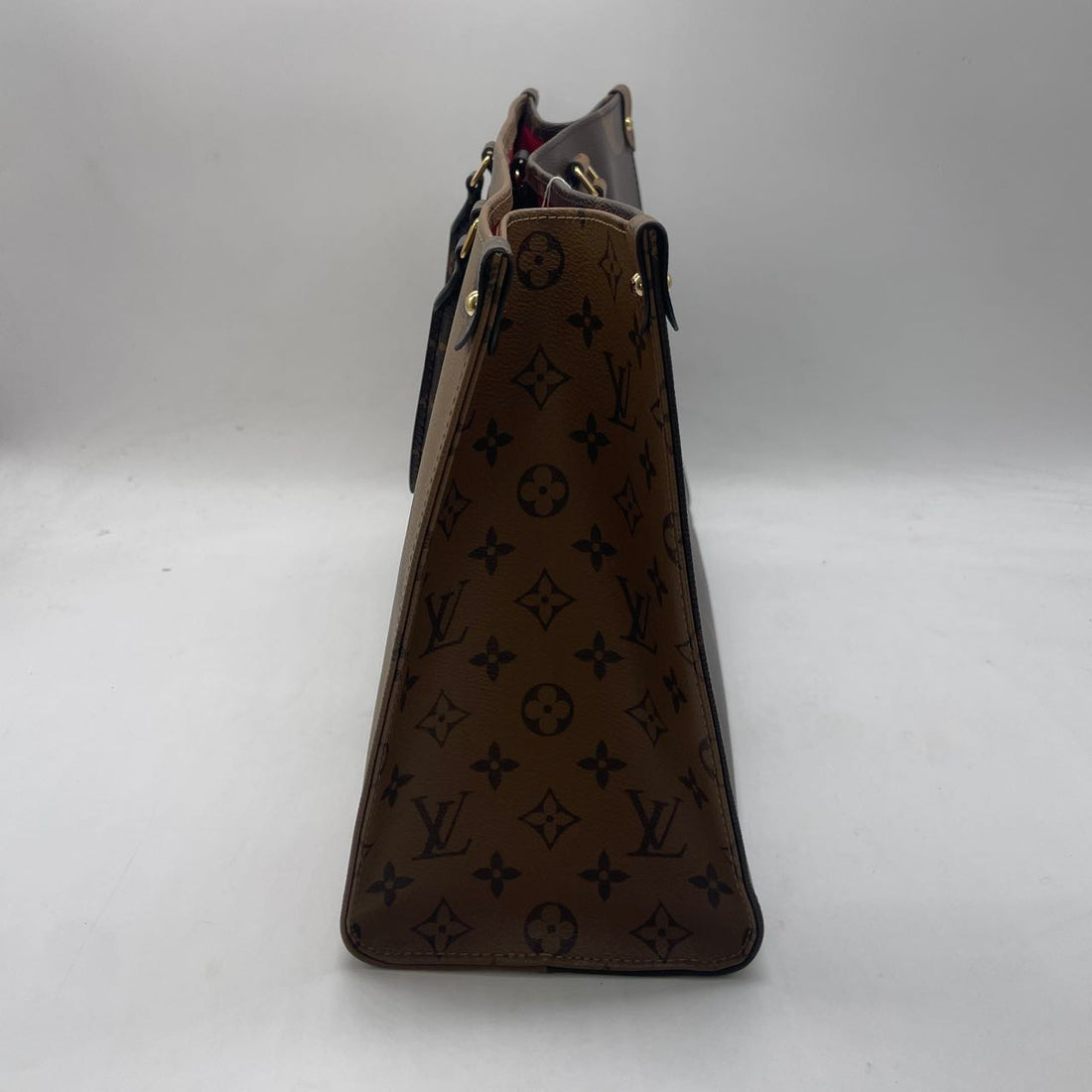 Louis Vuitton On the Go Reverse MM Tote Bag Microchip LV1067