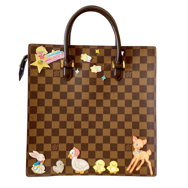 Louis Vuitton Damier Ebene Tote Bag