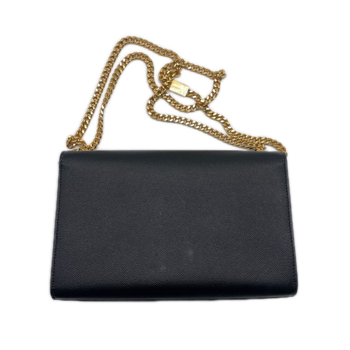 Saint Laurent Kate Medium YSL Crossbody Bag in Grained Leather SL111