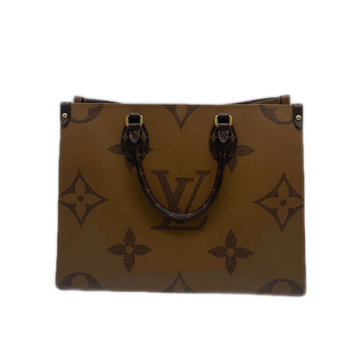 Louis Vuitton On the Go Reverse MM Tote Bag Microchip LV1067