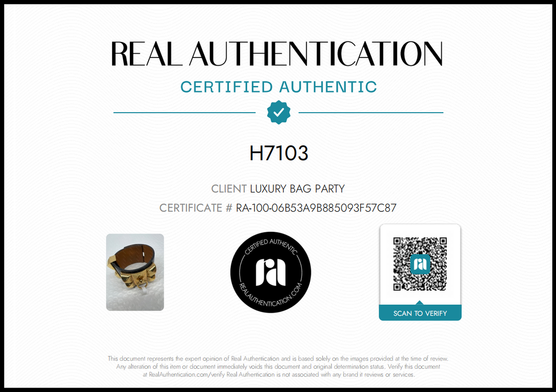 Hermes Black Leather CDC Bracelet HR178