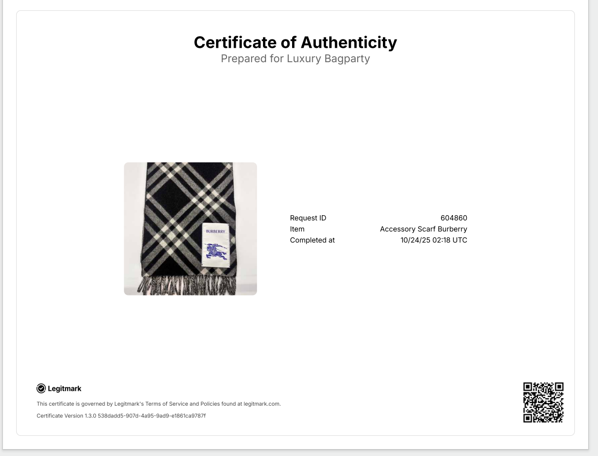Burberry Black and White Check Wool Scarf BBS03