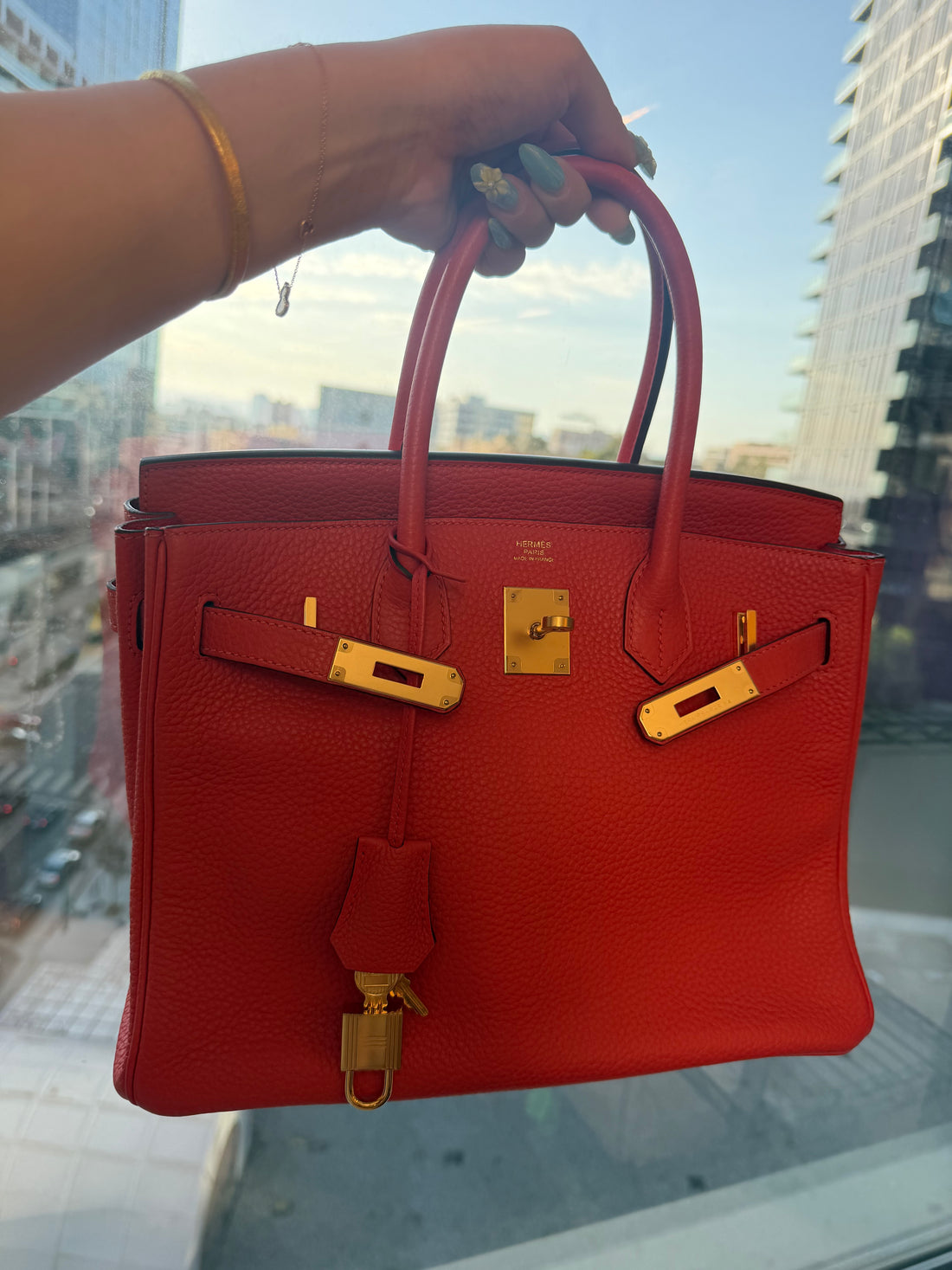 BIRKIN 30 Red, Dilcia