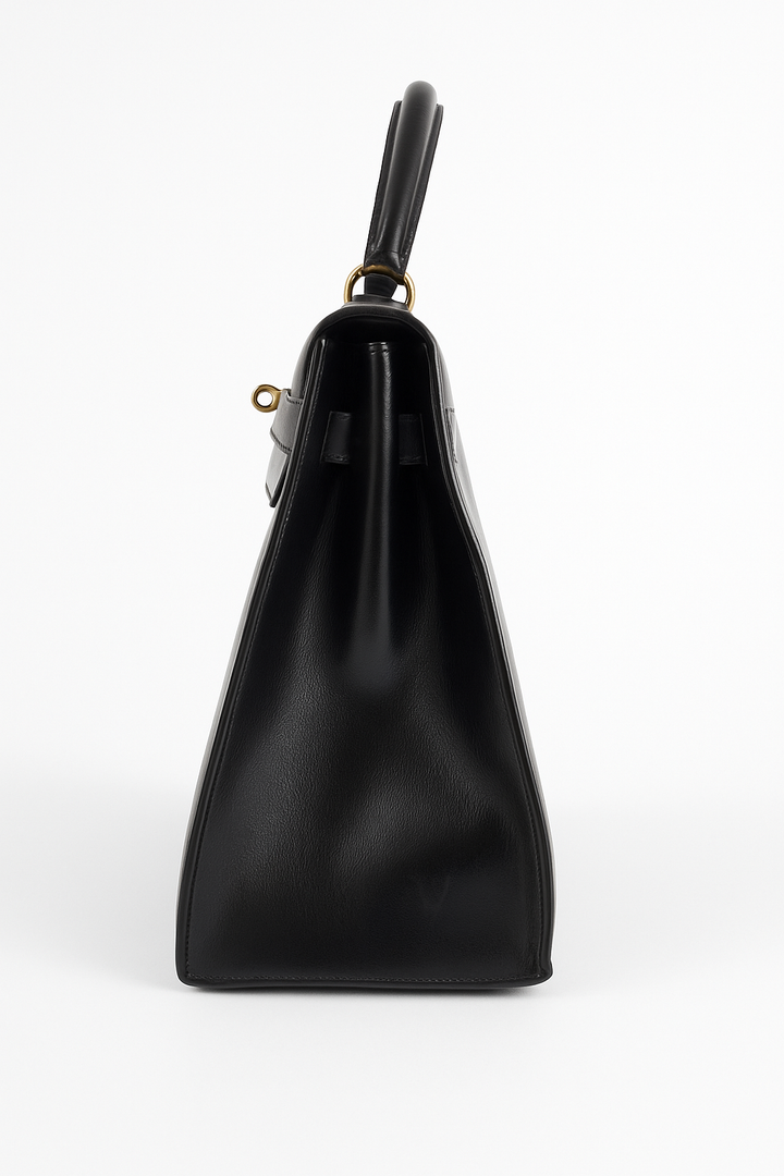 Hermes Kelly 32 Box Black Year 2004 HR15