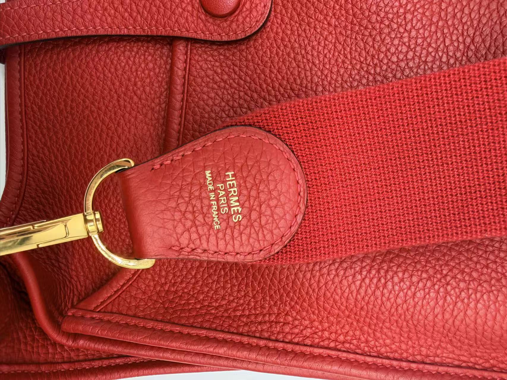 Hermès Clemence leather Evelyne III 29 bag HR43