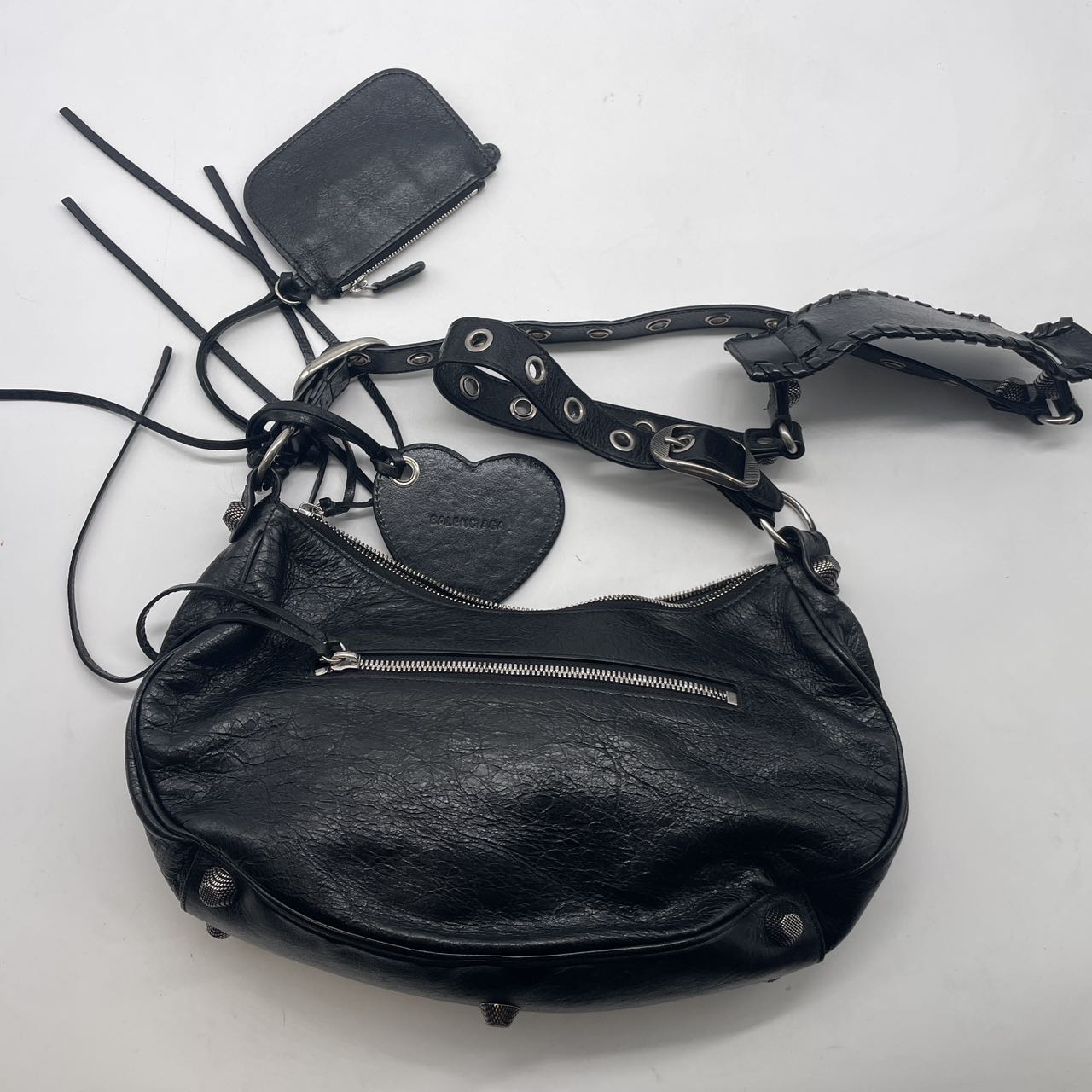 Balenciaga Le Cagole Small Shoulder Bag Black BB26