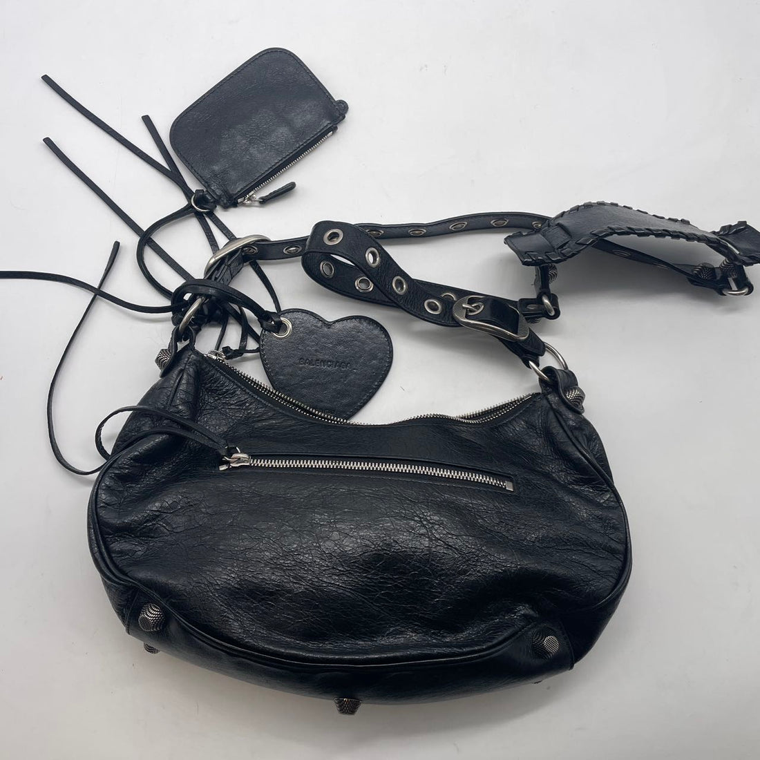 Balenciaga Le Cagole Small Shoulder Bag Black BB26