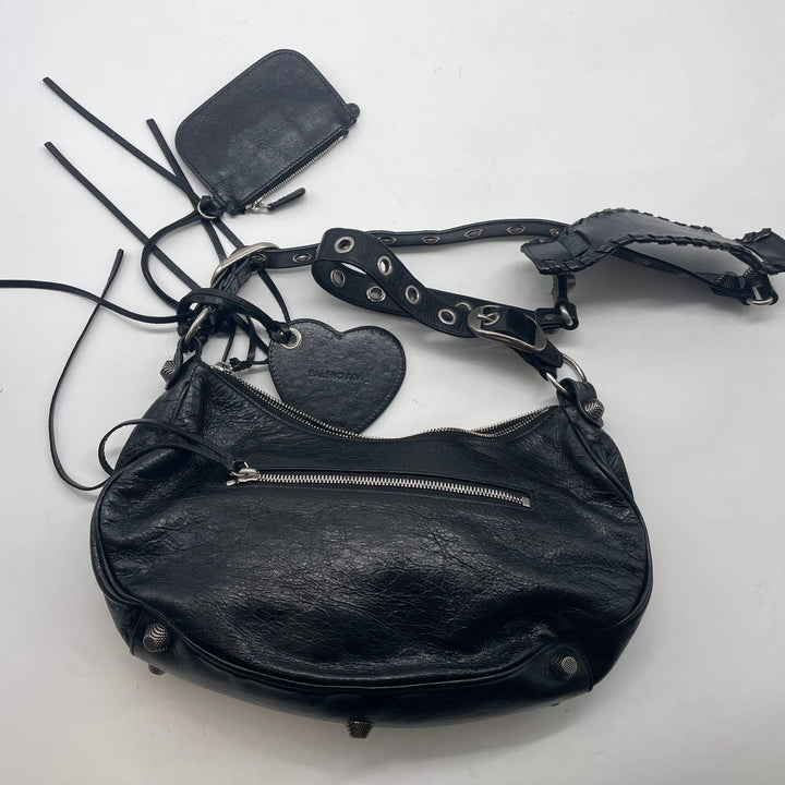 Balenciaga Le Cagole Small Shoulder Bag Black BB26