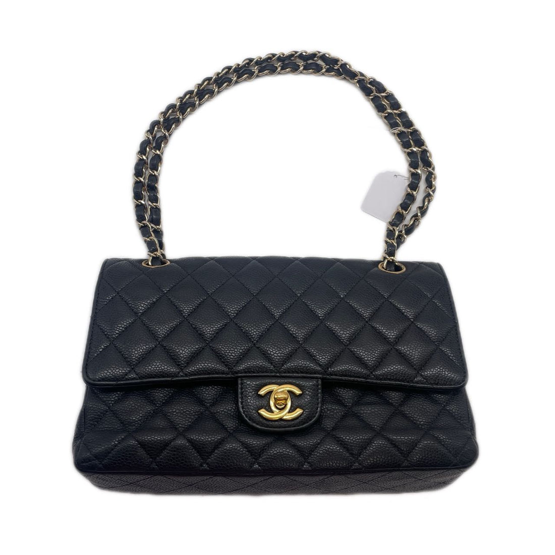 Chanel Caviar Quilted Medium Classic Double Flap (12***03) CC541