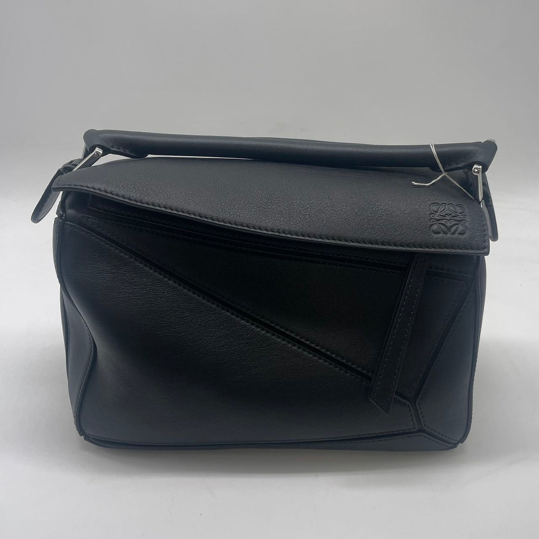 Loewe Calfskin Small Puzzle Bag Black LW14