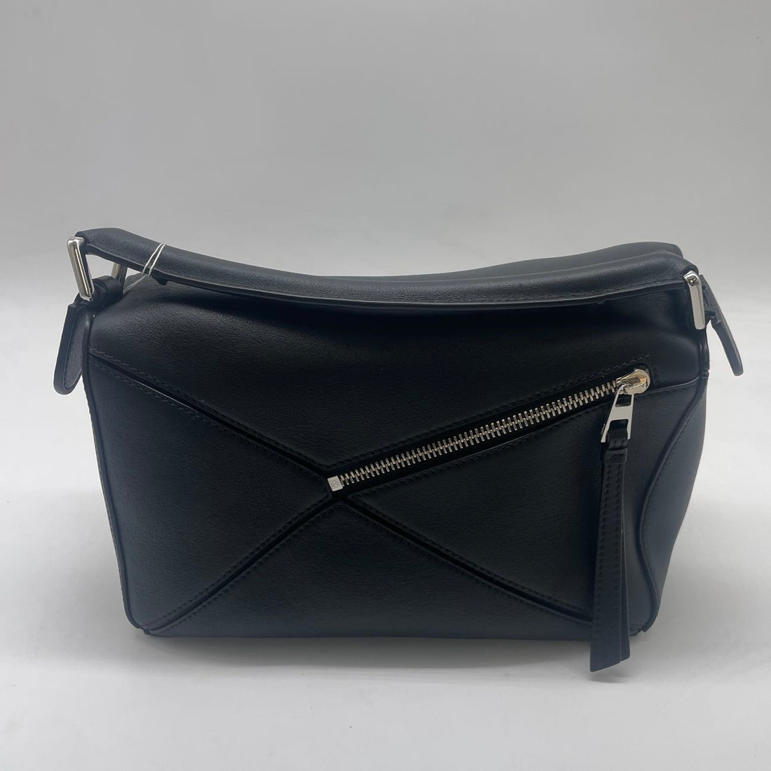 Loewe Calfskin Small Puzzle Bag Black LW14