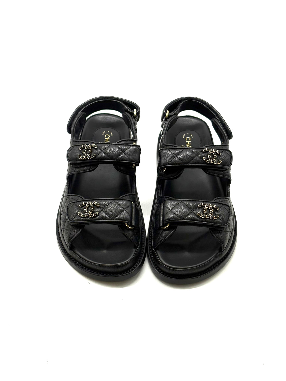 Chanel 2025 Interlocking CC Logo Slides CCSL