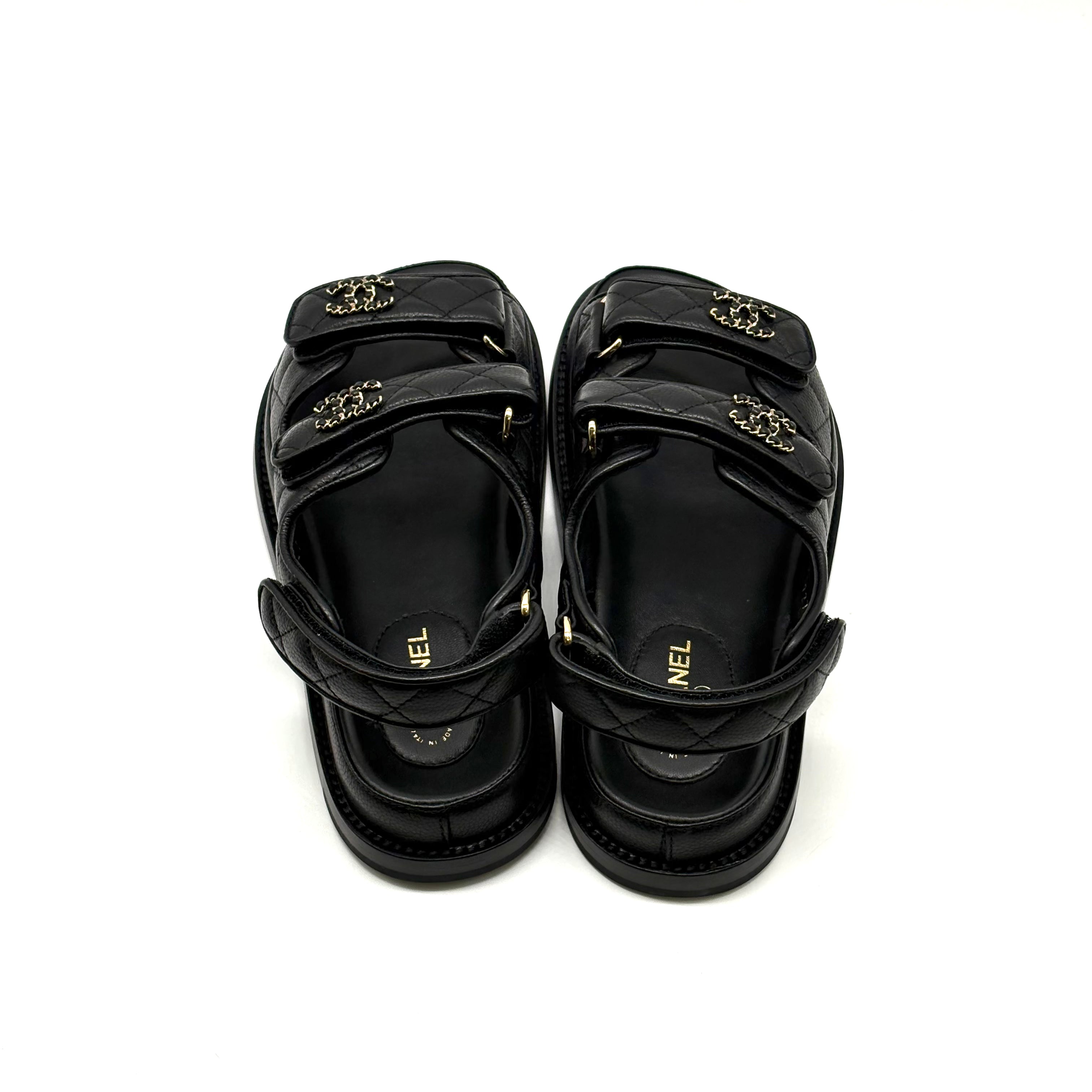 Chanel 2025 Interlocking CC Logo Slides CCSL
