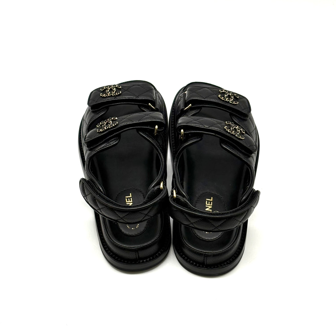 Chanel 2025 Interlocking CC Logo Slides CCSL