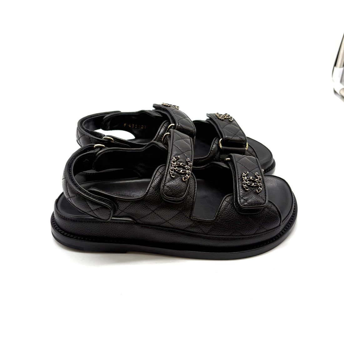 Chanel 2025 Interlocking CC Logo Slides CCSL