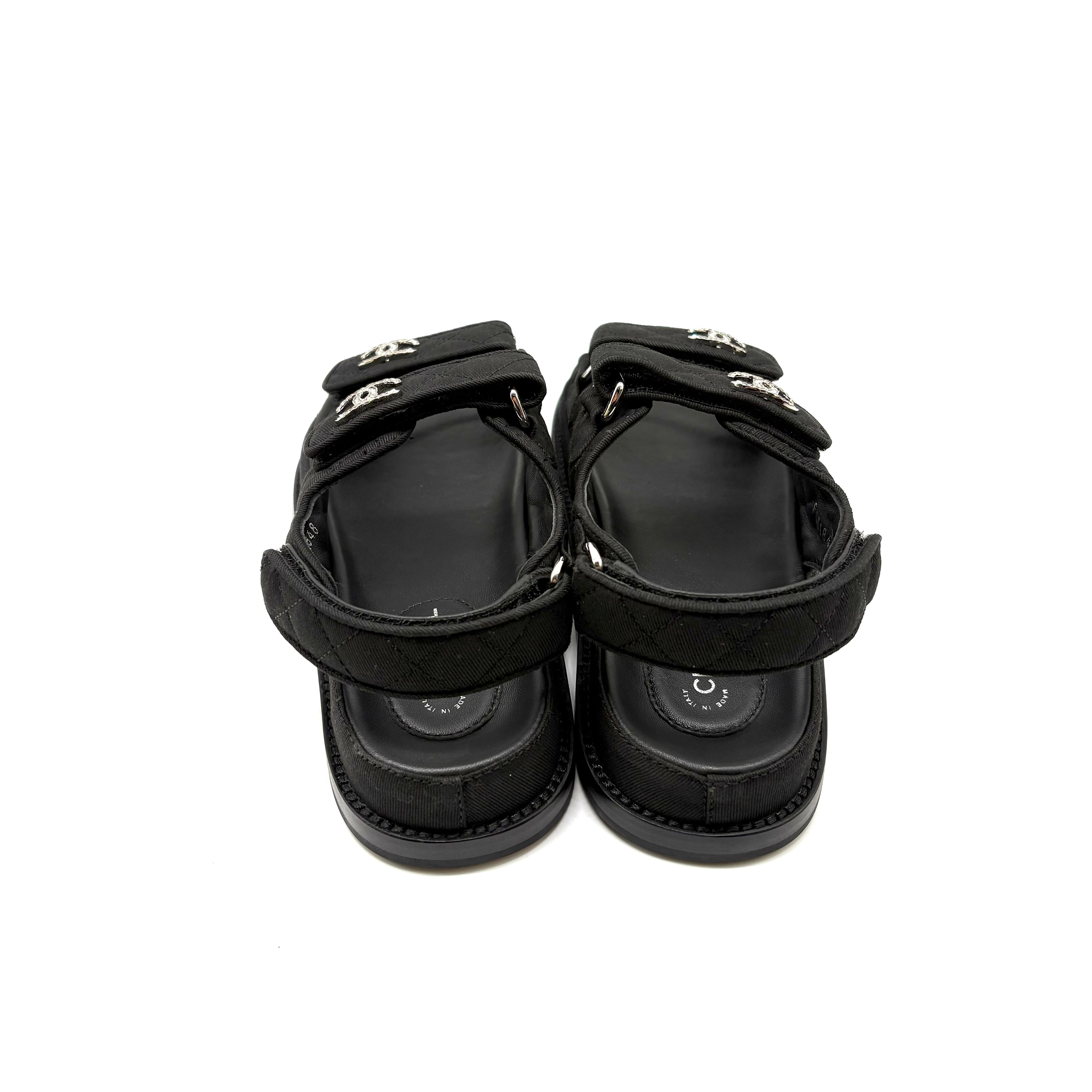 Chanel 2025 Canvas CC Logo Slides  CCSC