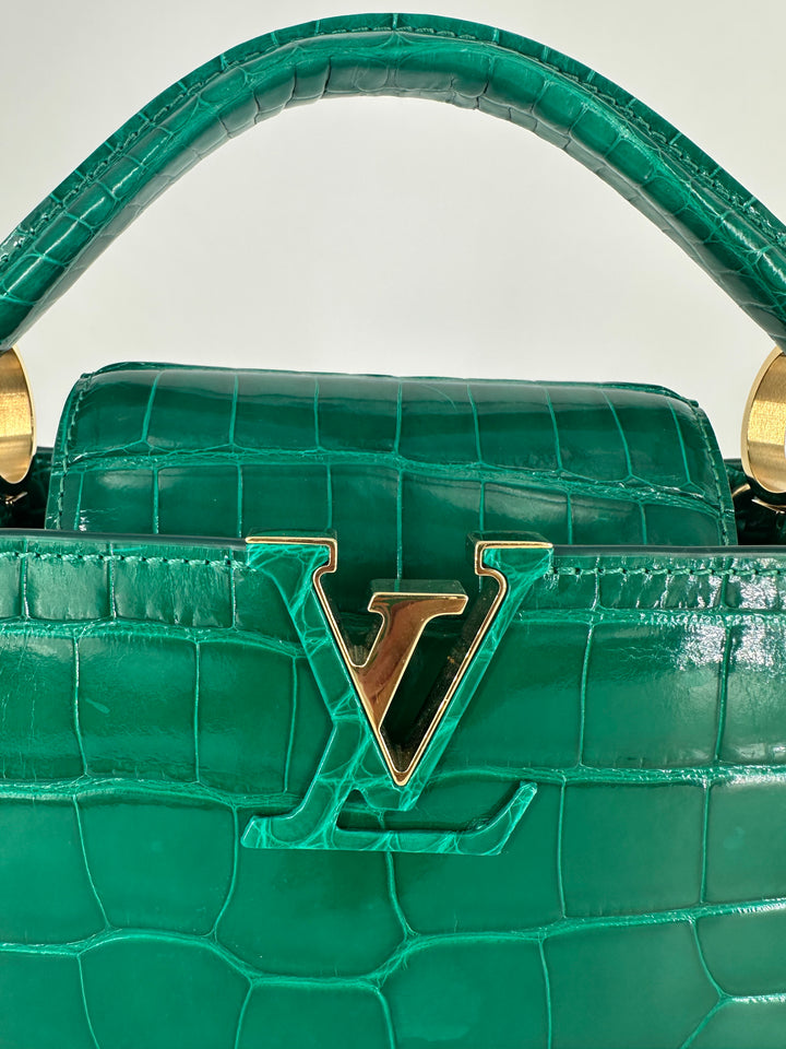 Louis Vuitton Alligator Capucines BB