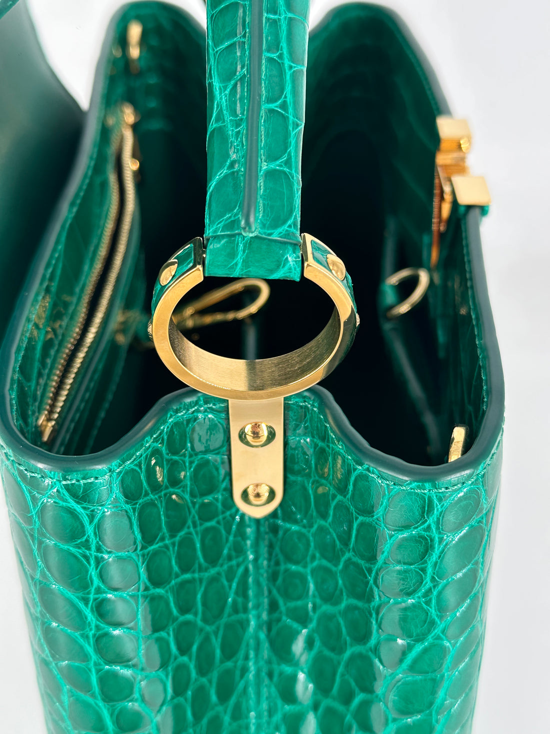 Louis Vuitton Alligator Capucines BB