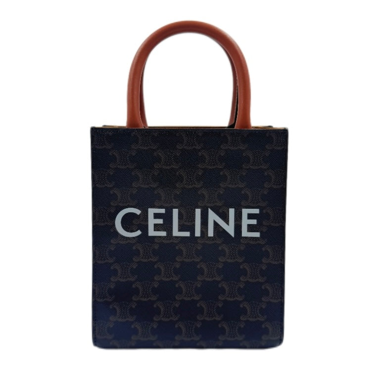 Celine Mini Vertical Cabas in Triomphe