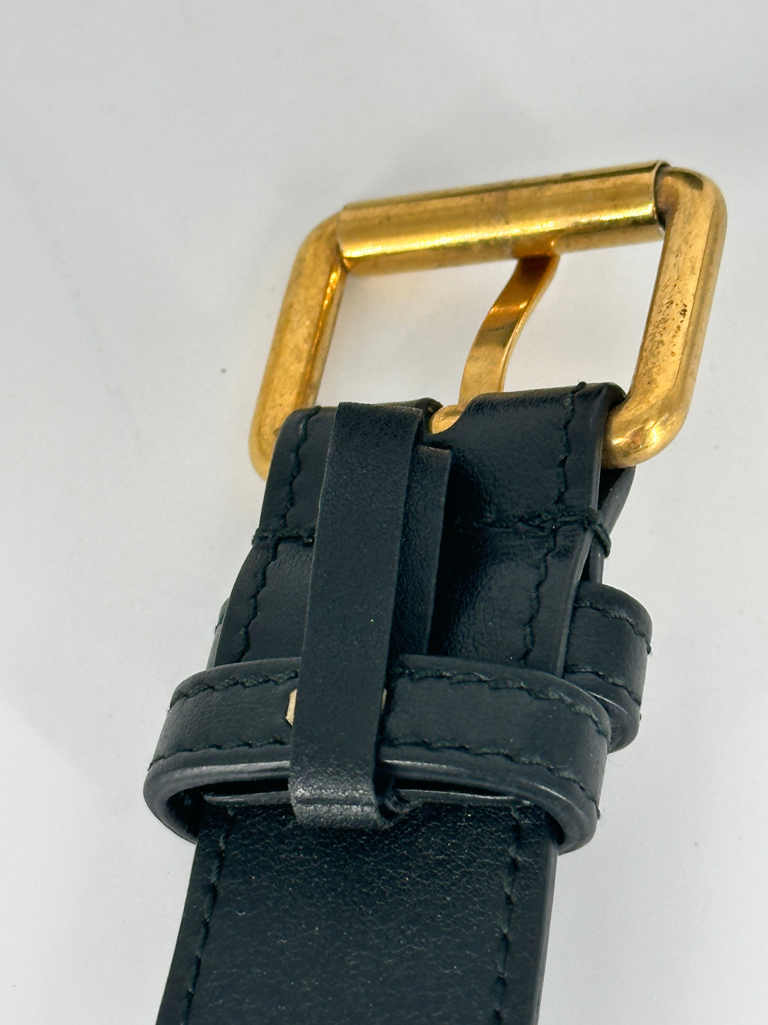 Gucci Lambskin Marmont Belt Bag Black