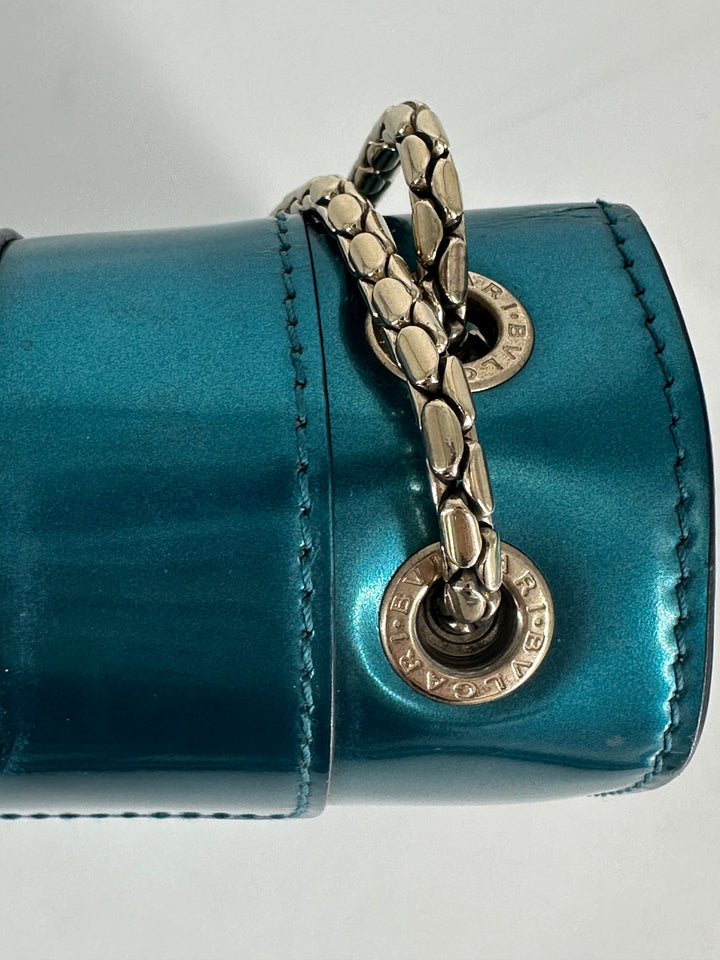 Bvlgari Serpenti Patent leather Medium Green