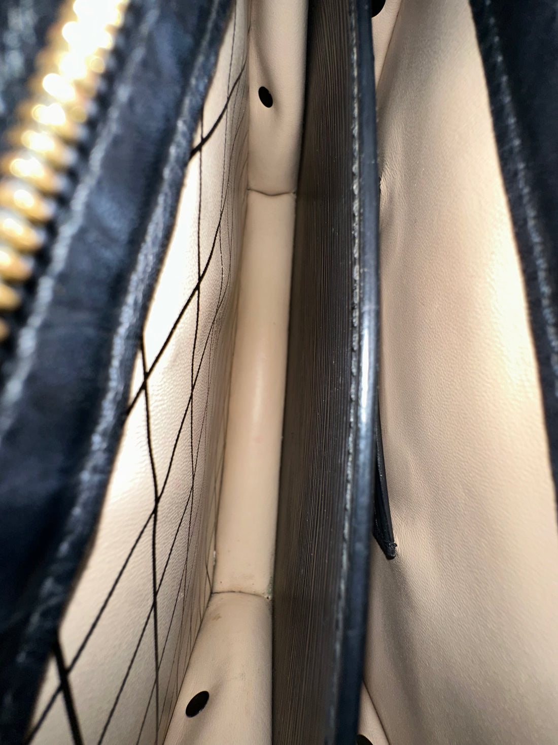 Louis Vuitton Leather Clutch Trunk Black