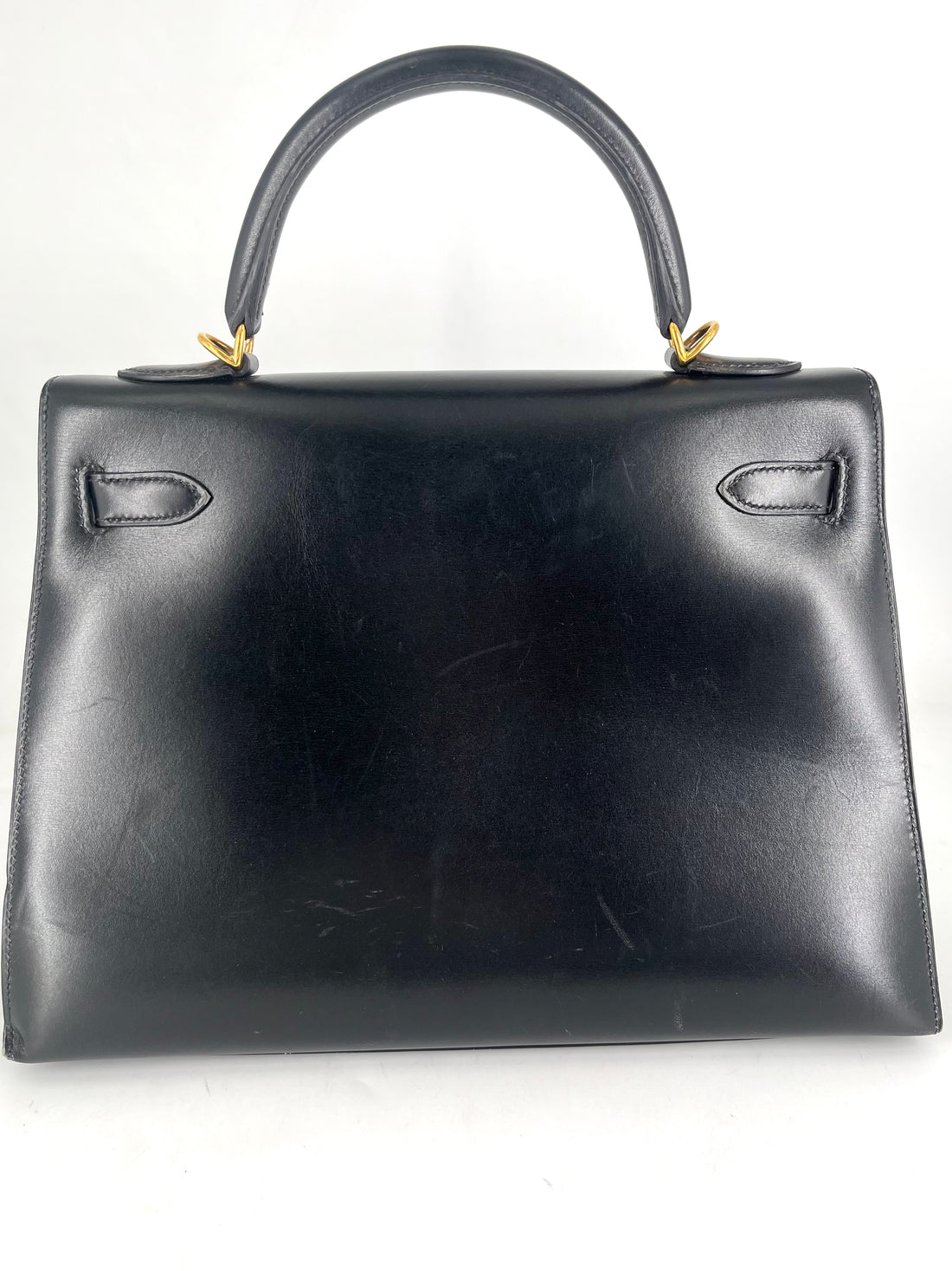 Hermes Kelly 32 Box Black Year 2004 HR15