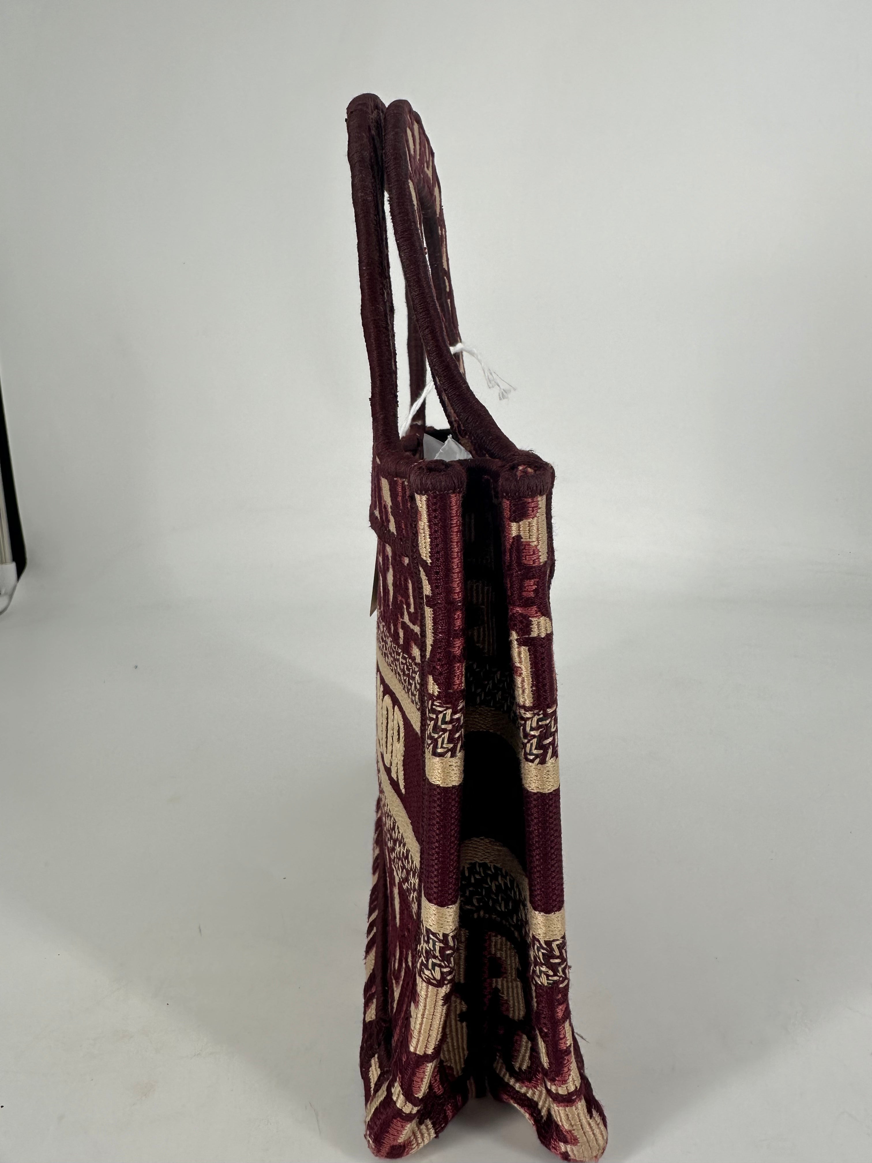 Christian Dior Book Tote Mini Red DR195