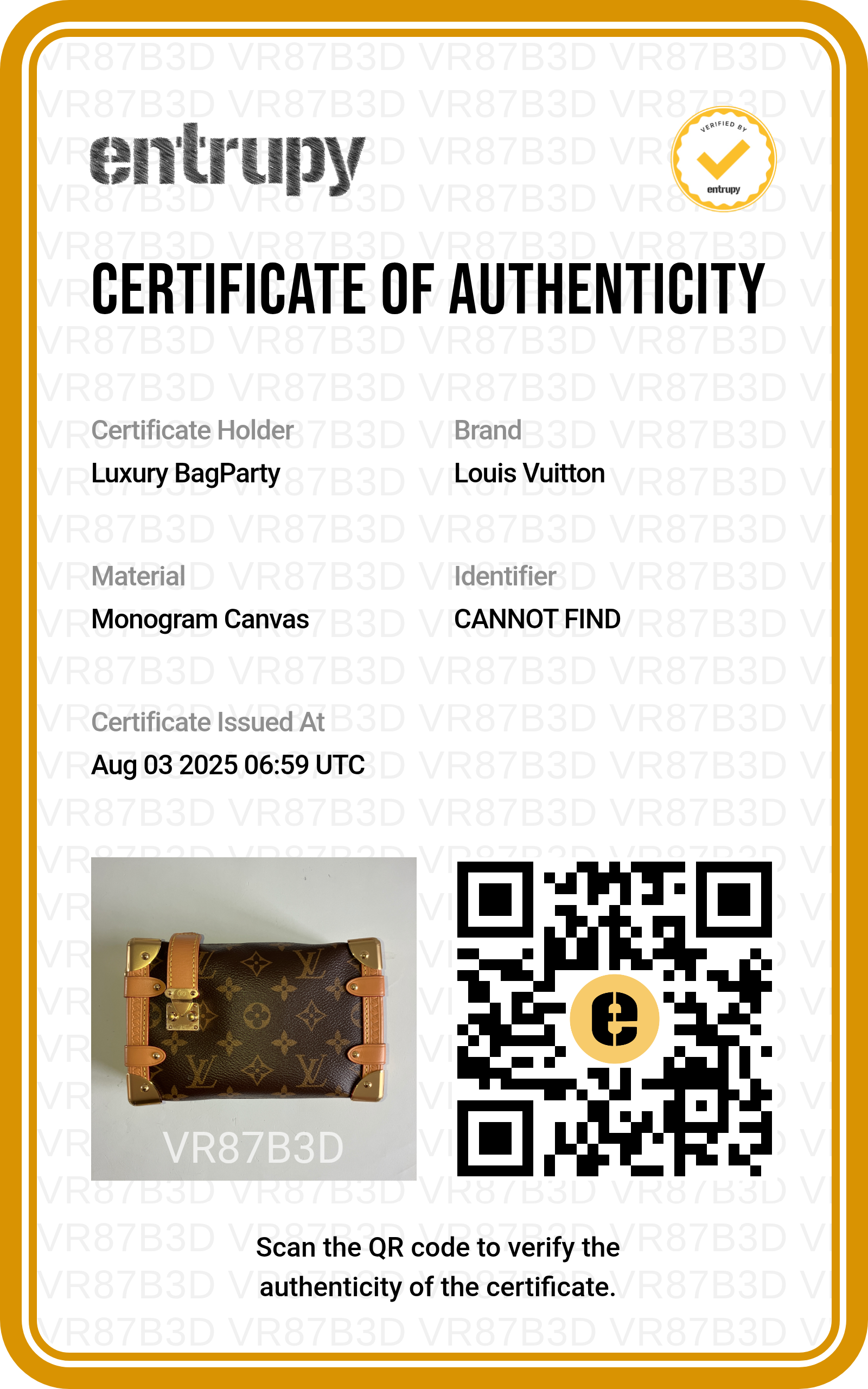 Louis Vuitton Side Trunk PM Classic Monogram Microchipped 2025 LV1010