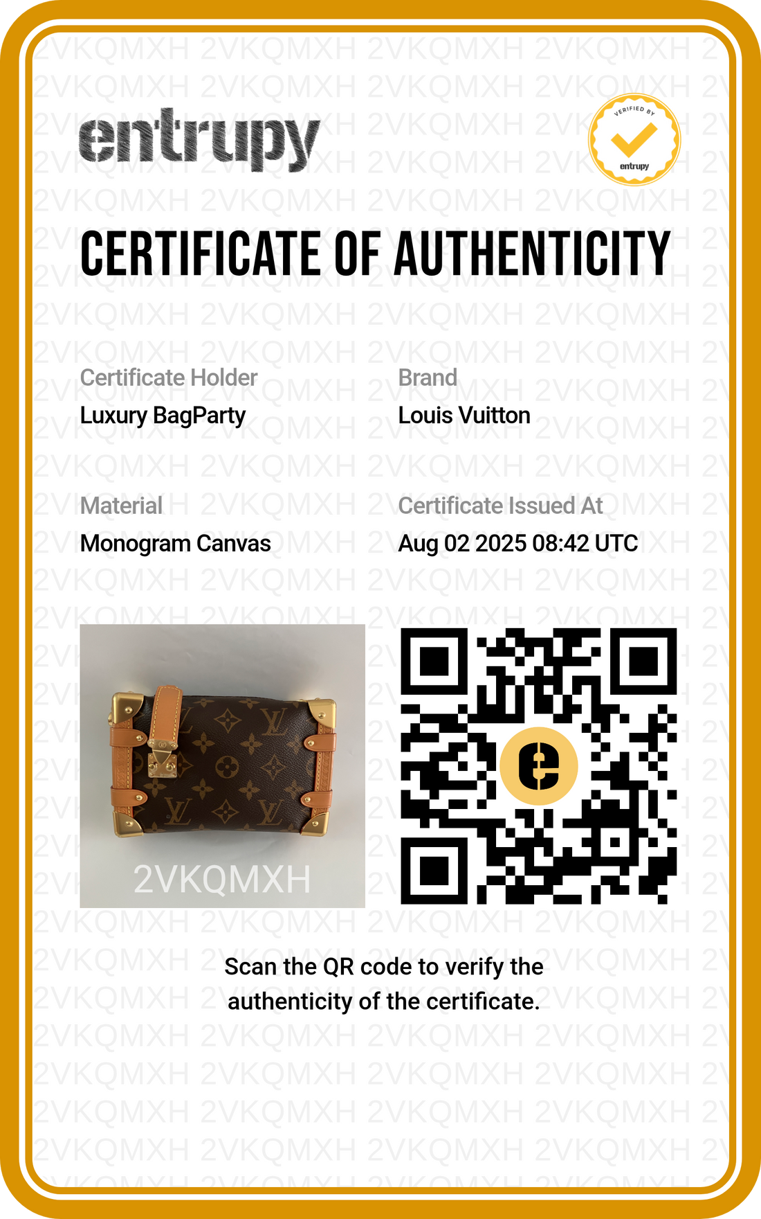 Louis Vuitton Side Trunk PM Classic Monogram Microchipped 2025 LV835