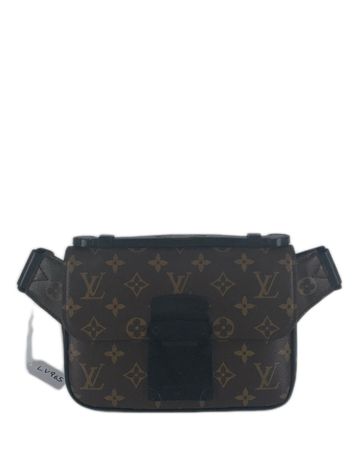 Louis Vuittion Monogram S Lock Sling Crossbody Microchipped lv965