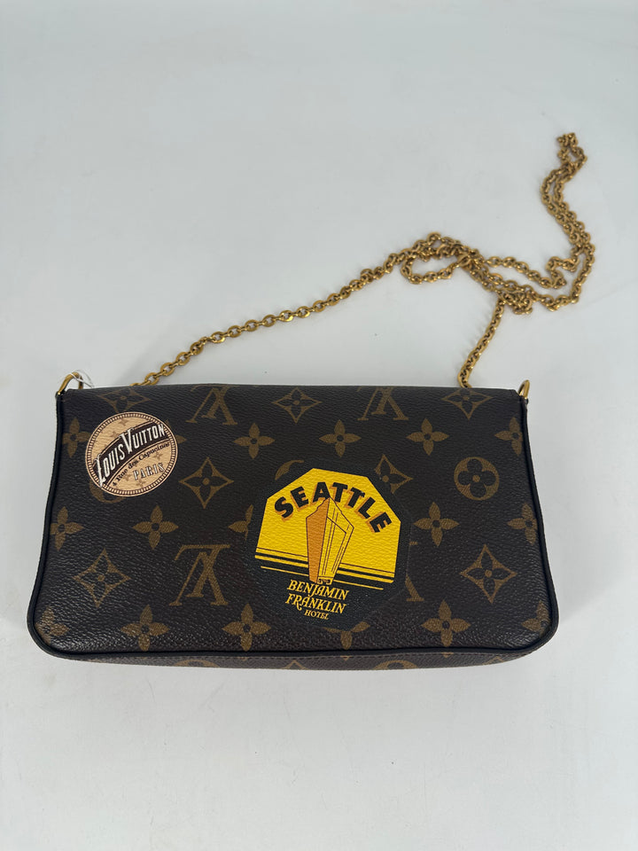 Louis Vuitton Pochette Felicie MI3178 Lv970