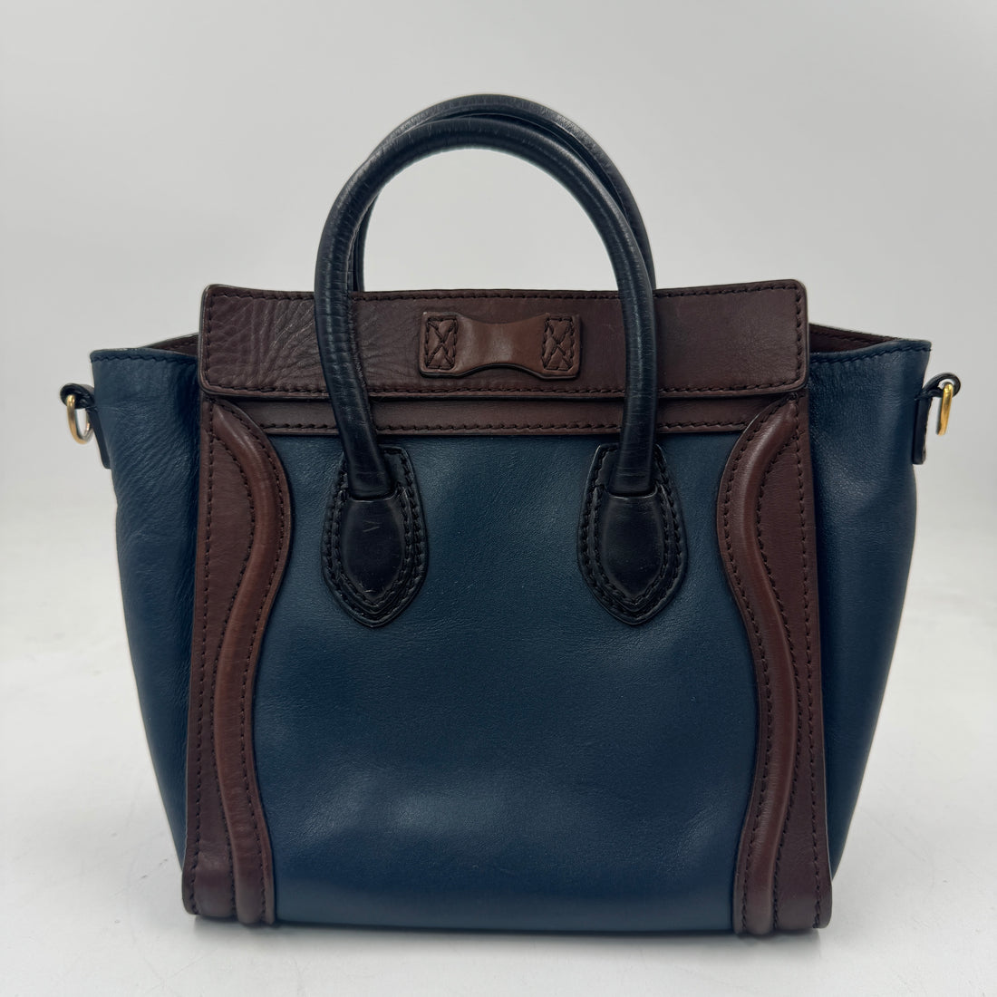 Celine Mini Luggage Tricolor bag CE16